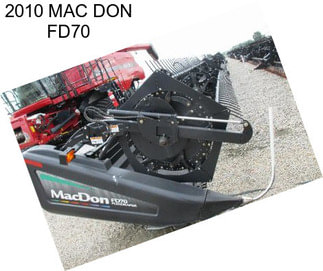 2010 MAC DON FD70