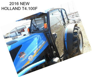 2016 NEW HOLLAND T4.100F