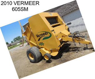 2010 VERMEER 605SM