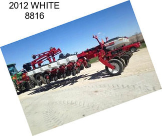 2012 WHITE 8816