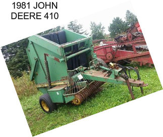 1981 JOHN DEERE 410