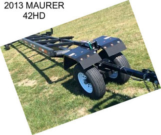 2013 MAURER 42HD