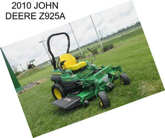 2010 JOHN DEERE Z925A