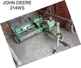 JOHN DEERE 214WS