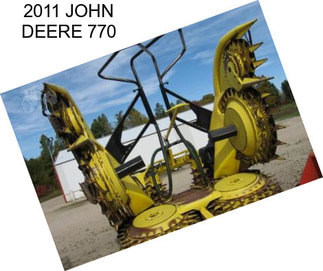 2011 JOHN DEERE 770