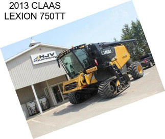 2013 CLAAS LEXION 750TT