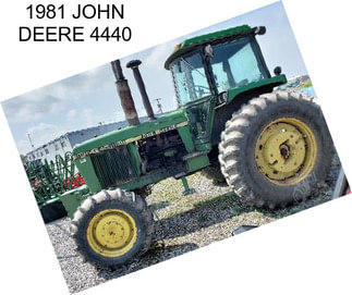 1981 JOHN DEERE 4440