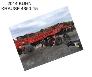 2014 KUHN KRAUSE 4850-15