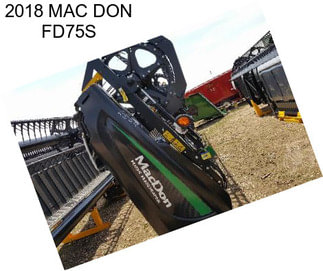 2018 MAC DON FD75S