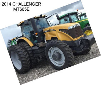 2014 CHALLENGER MT665E