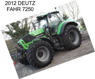 2012 DEUTZ FAHR 7250