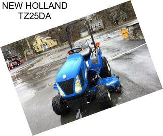 NEW HOLLAND TZ25DA