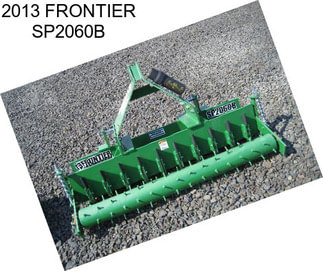 2013 FRONTIER SP2060B