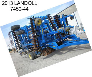 2013 LANDOLL 7450-44