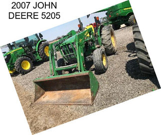 2007 JOHN DEERE 5205