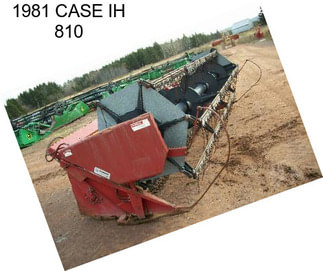 1981 CASE IH 810