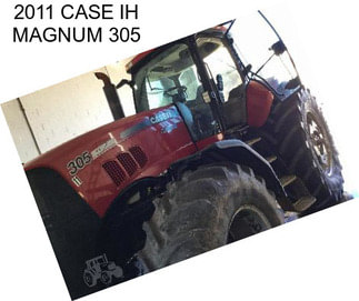 2011 CASE IH MAGNUM 305