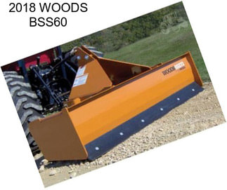 2018 WOODS BSS60