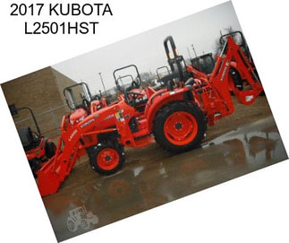 2017 KUBOTA L2501HST