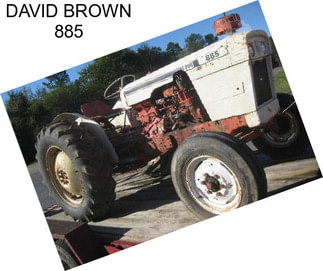 DAVID BROWN 885