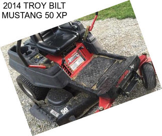 2014 TROY BILT MUSTANG 50 XP