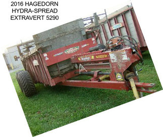 2016 HAGEDORN HYDRA-SPREAD EXTRAVERT 5290