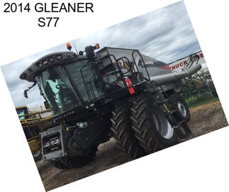 2014 GLEANER S77