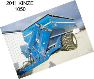 2011 KINZE 1050