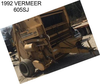 1992 VERMEER 605SJ