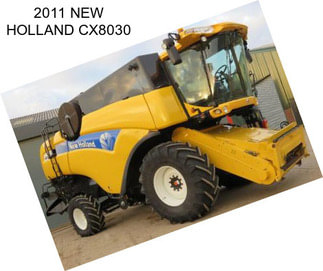 2011 NEW HOLLAND CX8030