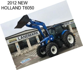 2012 NEW HOLLAND T6050