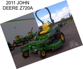 2011 JOHN DEERE Z720A