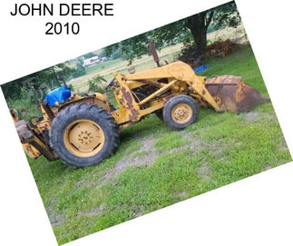 JOHN DEERE 2010