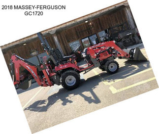 2018 MASSEY-FERGUSON GC1720