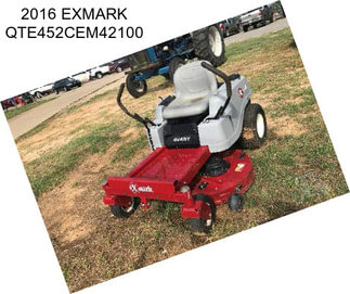 2016 EXMARK QTE452CEM42100