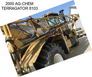 2000 AG-CHEM TERRAGATOR 8103