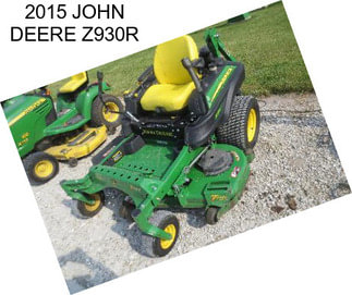 2015 JOHN DEERE Z930R