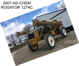 2007 AG-CHEM ROGATOR 1274C