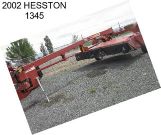 2002 HESSTON 1345