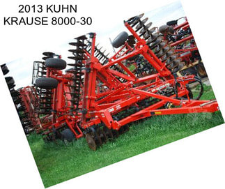 2013 KUHN KRAUSE 8000-30