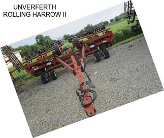 UNVERFERTH ROLLING HARROW II