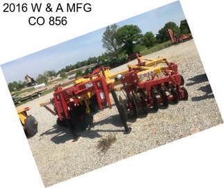 2016 W & A MFG CO 856