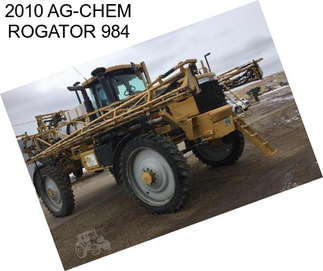 2010 AG-CHEM ROGATOR 984