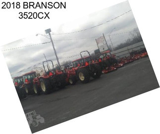 2018 BRANSON 3520CX