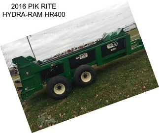 2016 PIK RITE HYDRA-RAM HR400