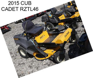 2015 CUB CADET RZTL46