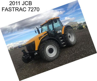 2011 JCB FASTRAC 7270