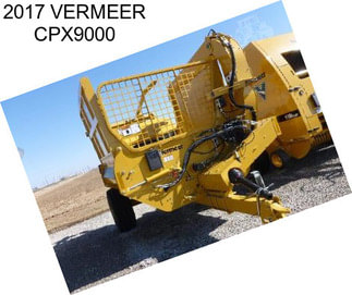 2017 VERMEER CPX9000