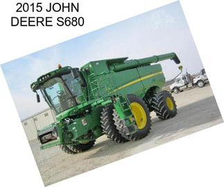 2015 JOHN DEERE S680