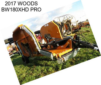 2017 WOODS BW180XHD PRO